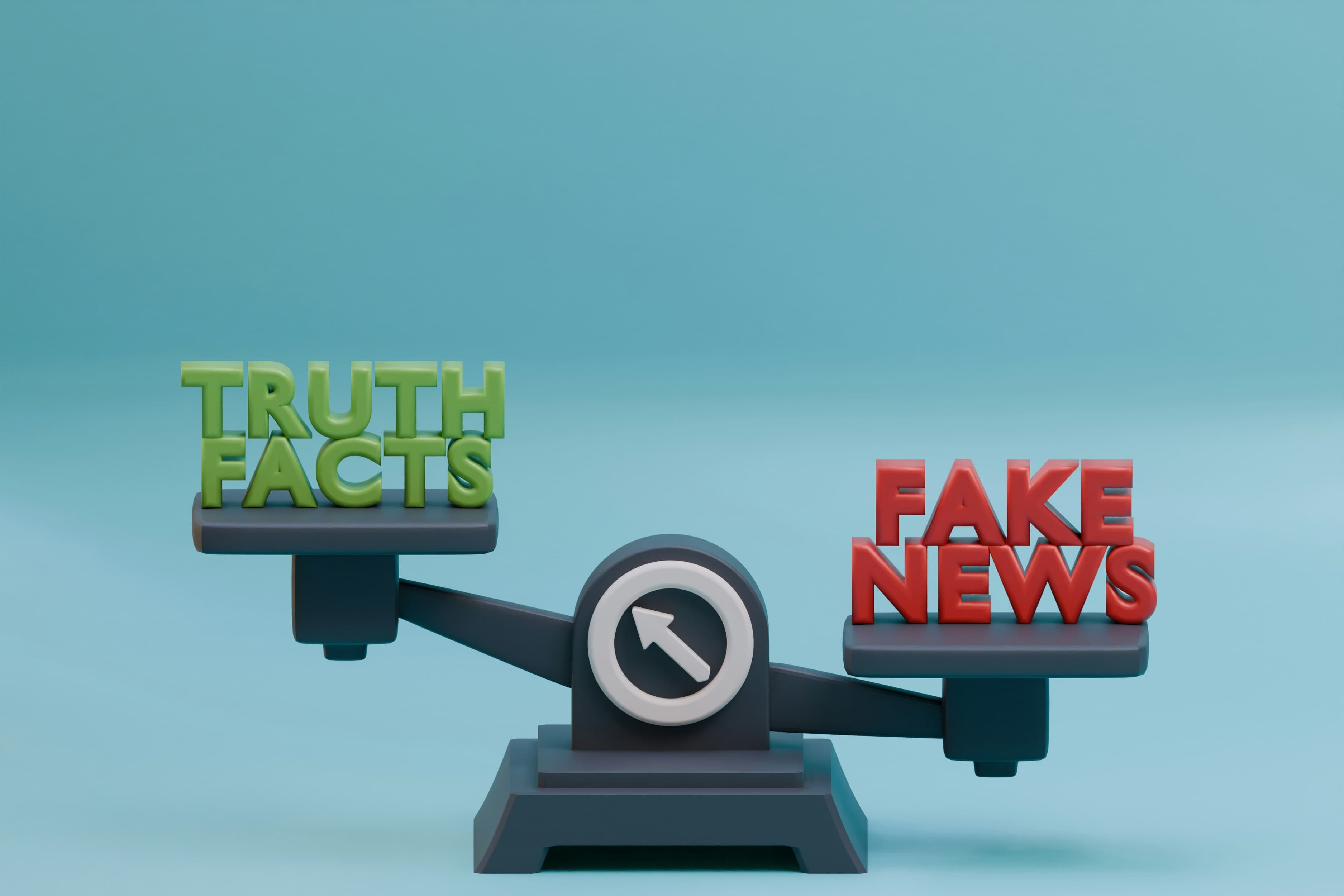 Modern ATS technology analyzing a resume with fact vs fiction comparison